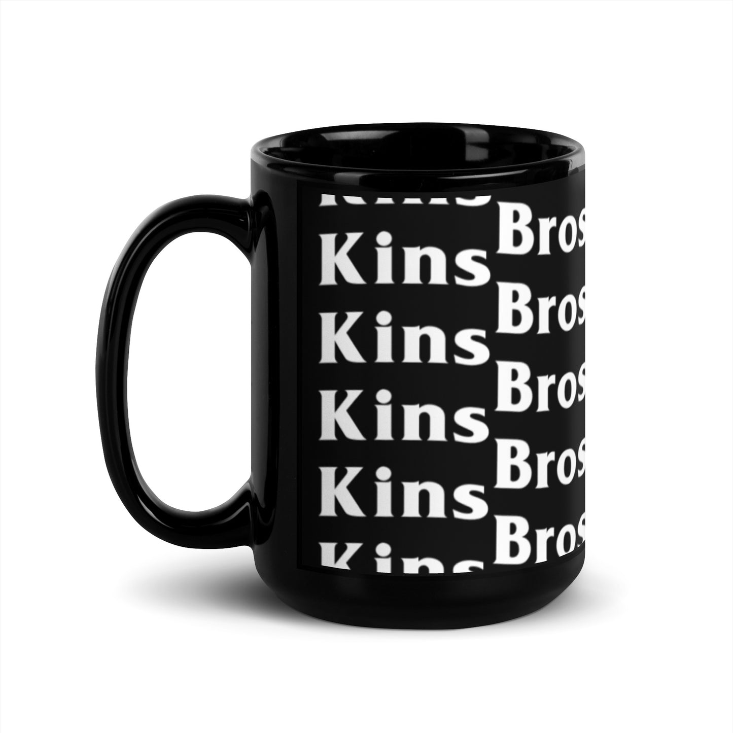 BROS & KIN Black Mug