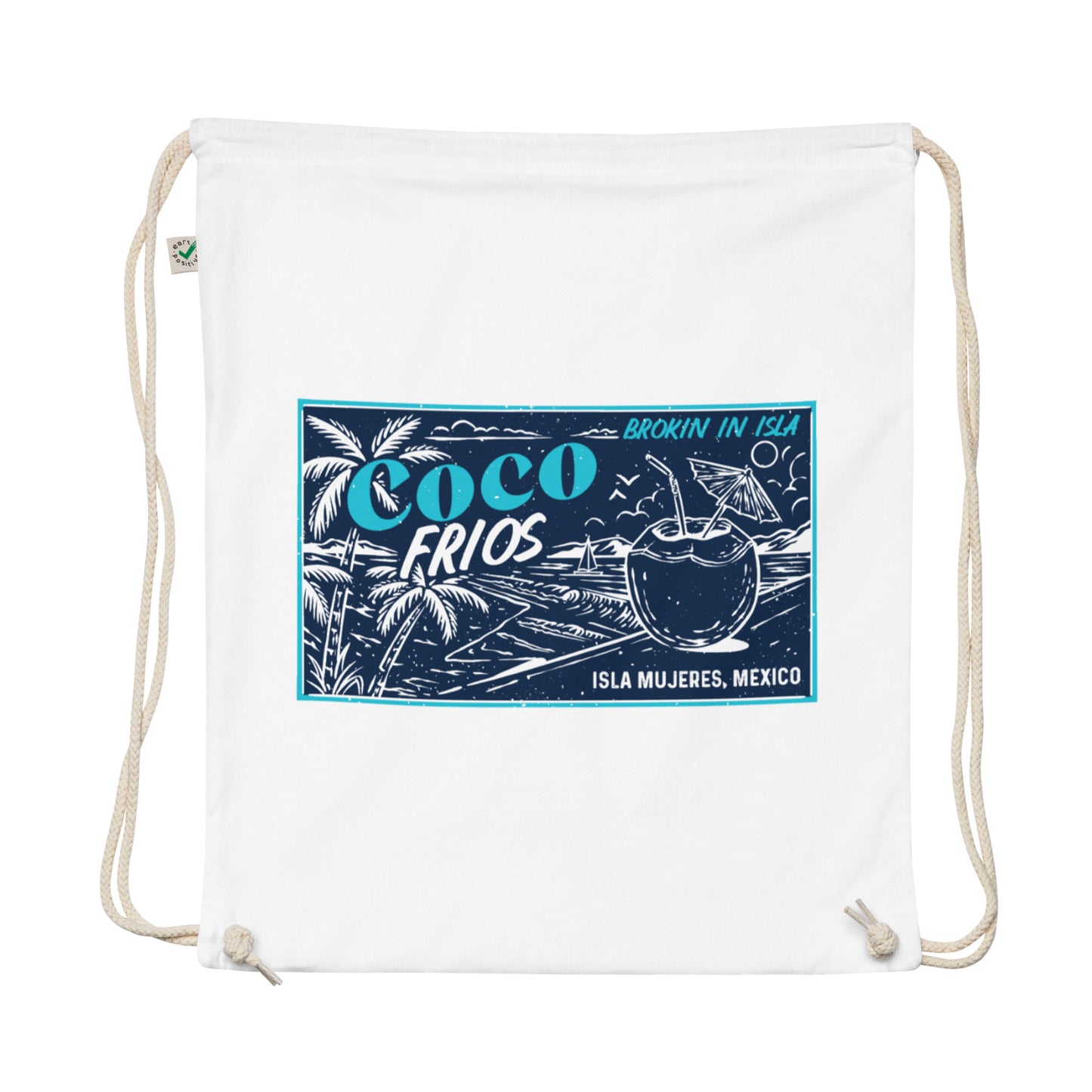 ISLA COCO FRIOS drawstring bag