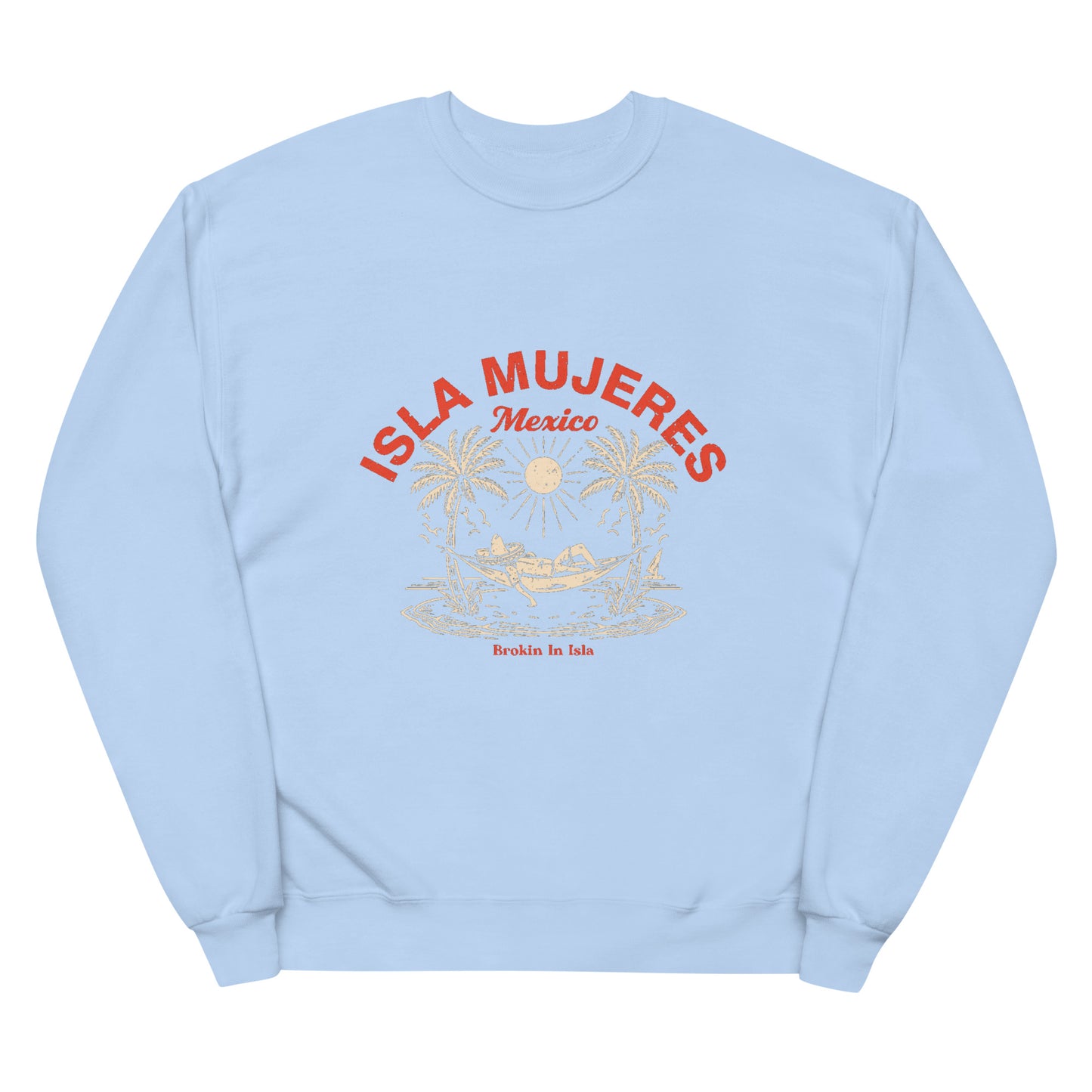 ISLA HOMBRE HAMMOCK fleece sweatshirt