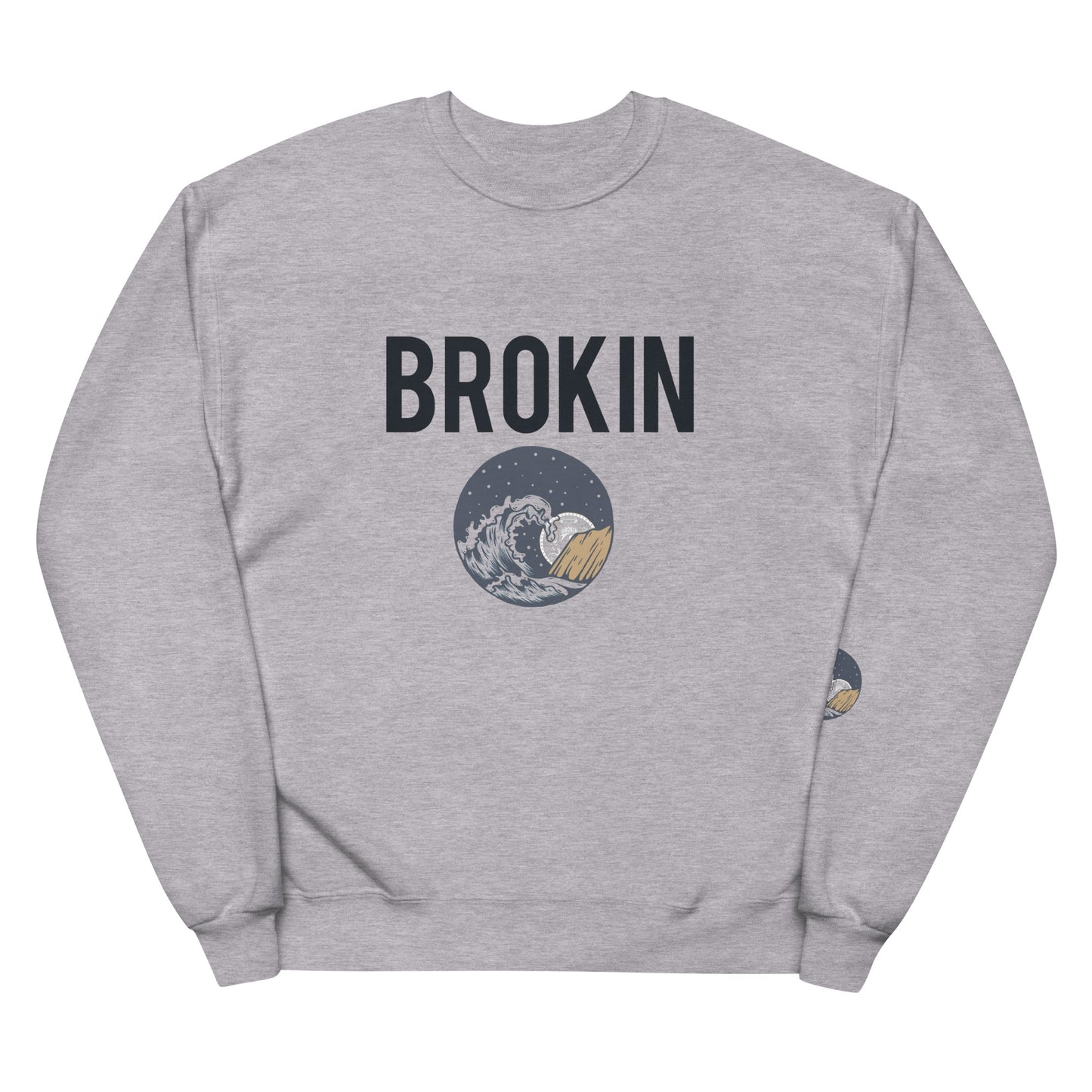 UNDER THE MOON fleece sweatshirt