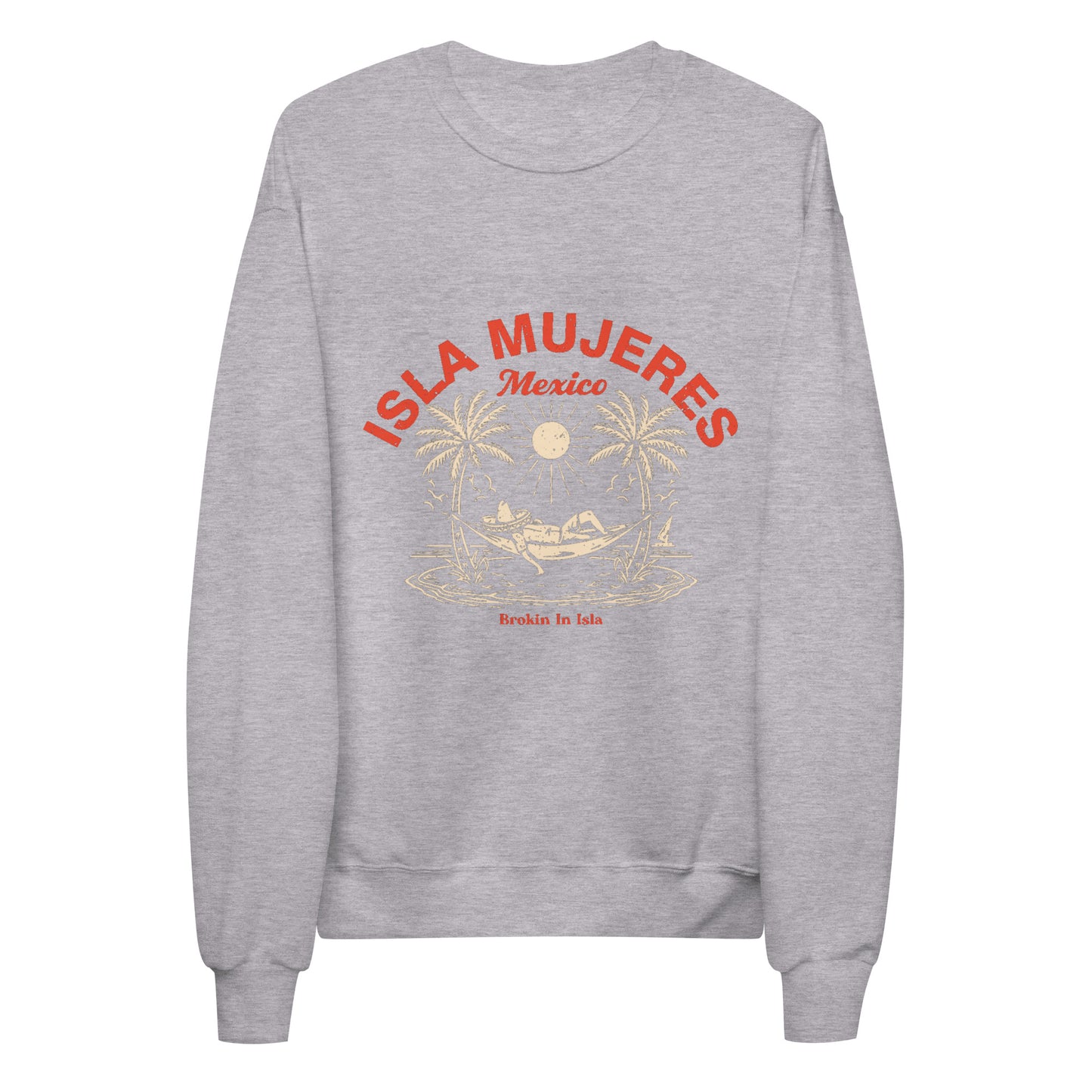 ISLA HOMBRE HAMMOCK fleece sweatshirt