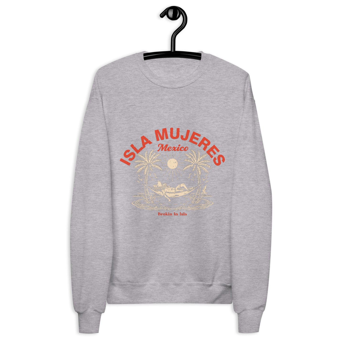 ISLA HOMBRE HAMMOCK fleece sweatshirt