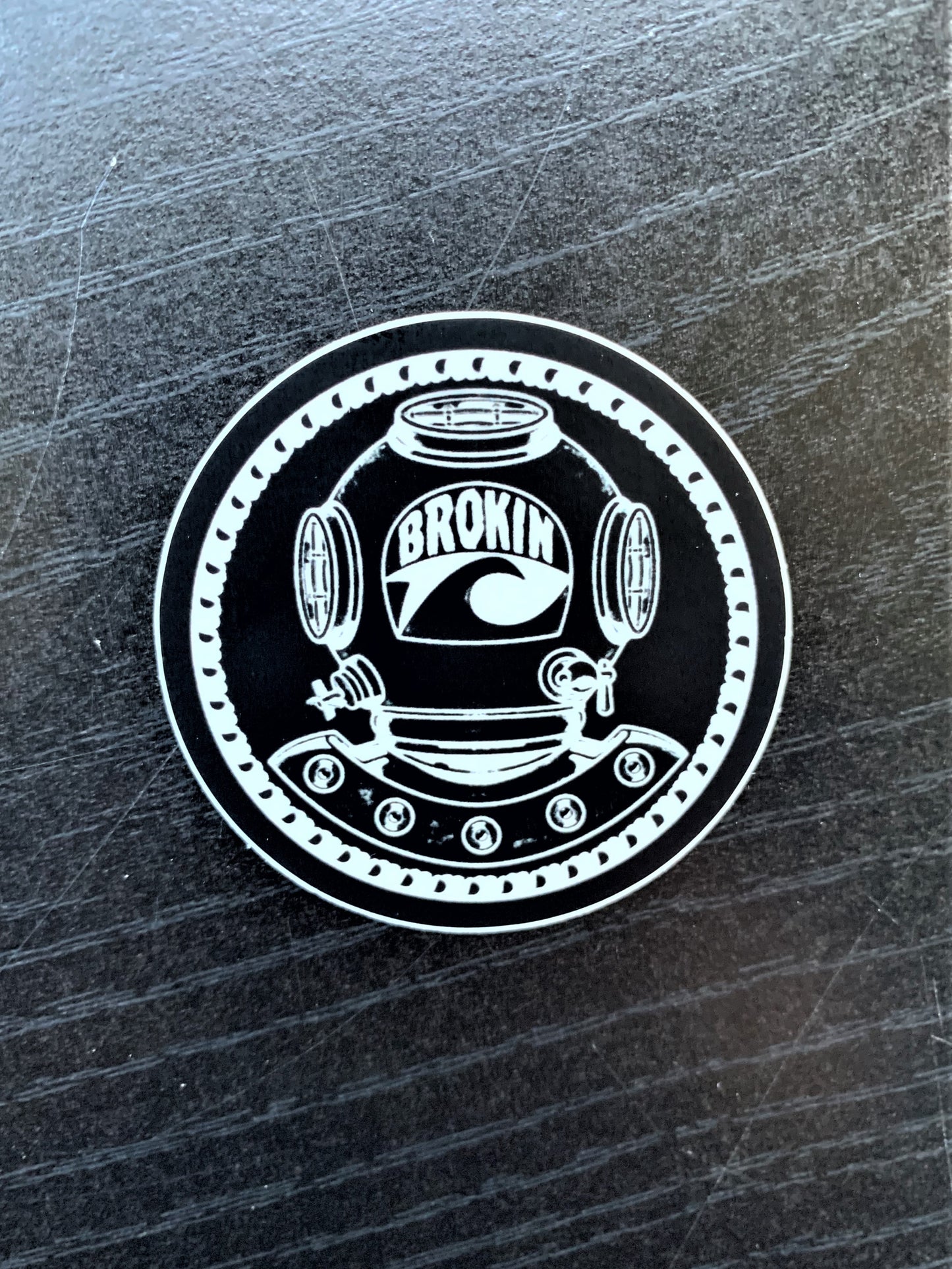 Brokin Sticker