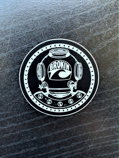 Brokin Sticker