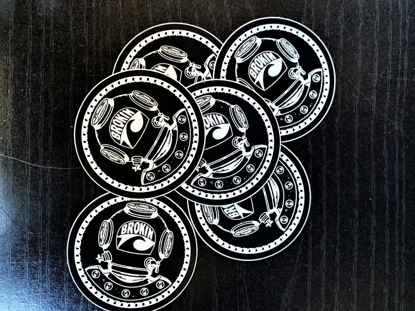 Brokin Sticker