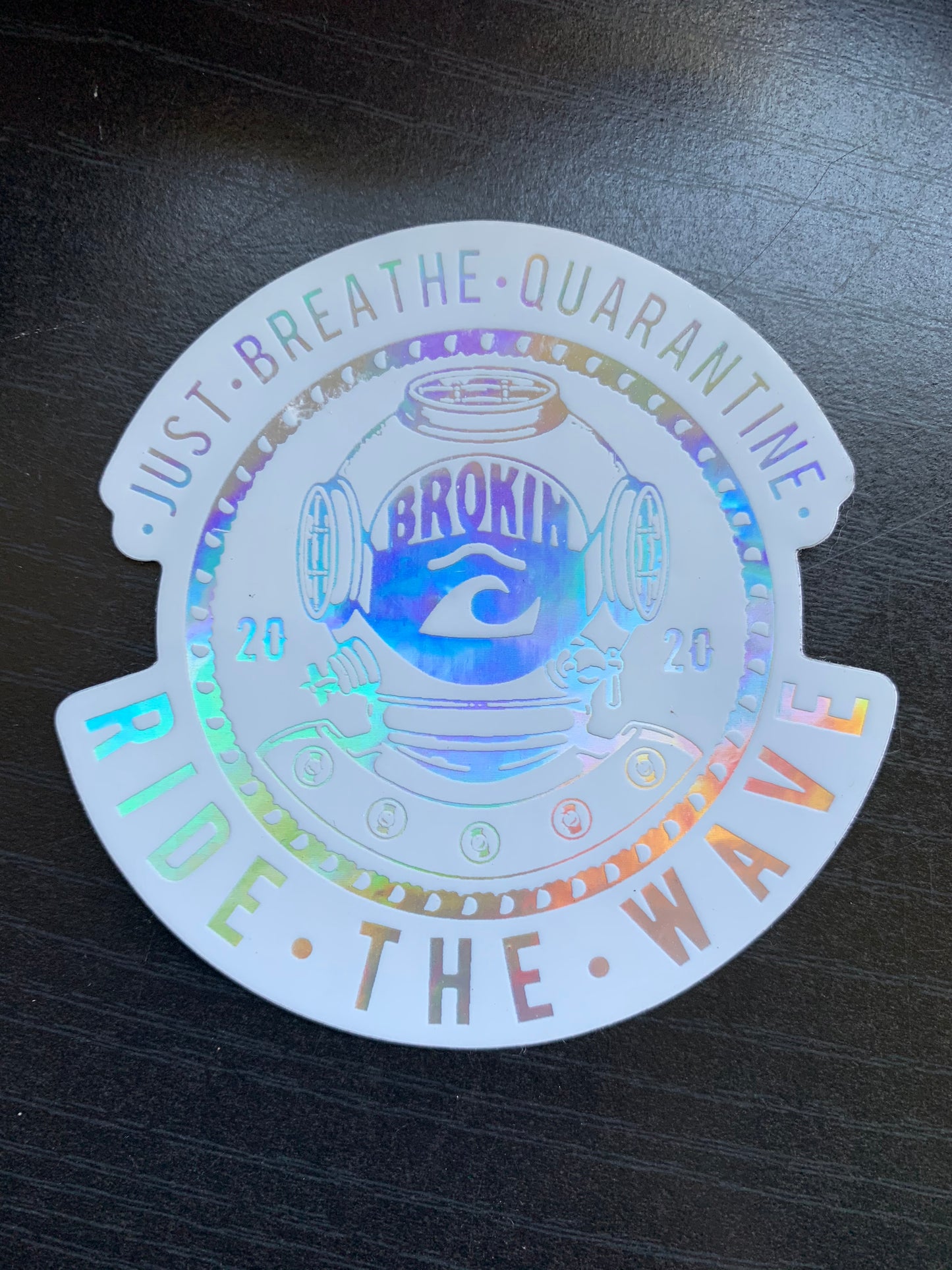 Brokin Sticker
