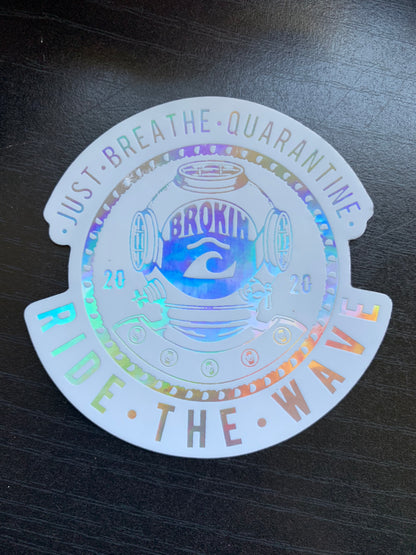 Brokin Sticker