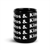BROS & KIN Black Mug