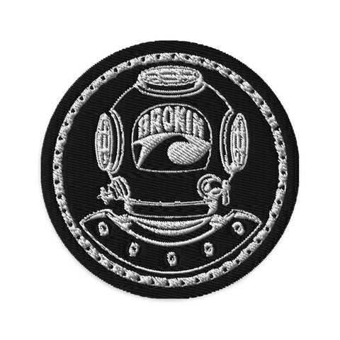 brokin embroidered patch