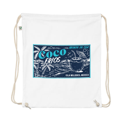 ISLA COCO FRIOS drawstring bag